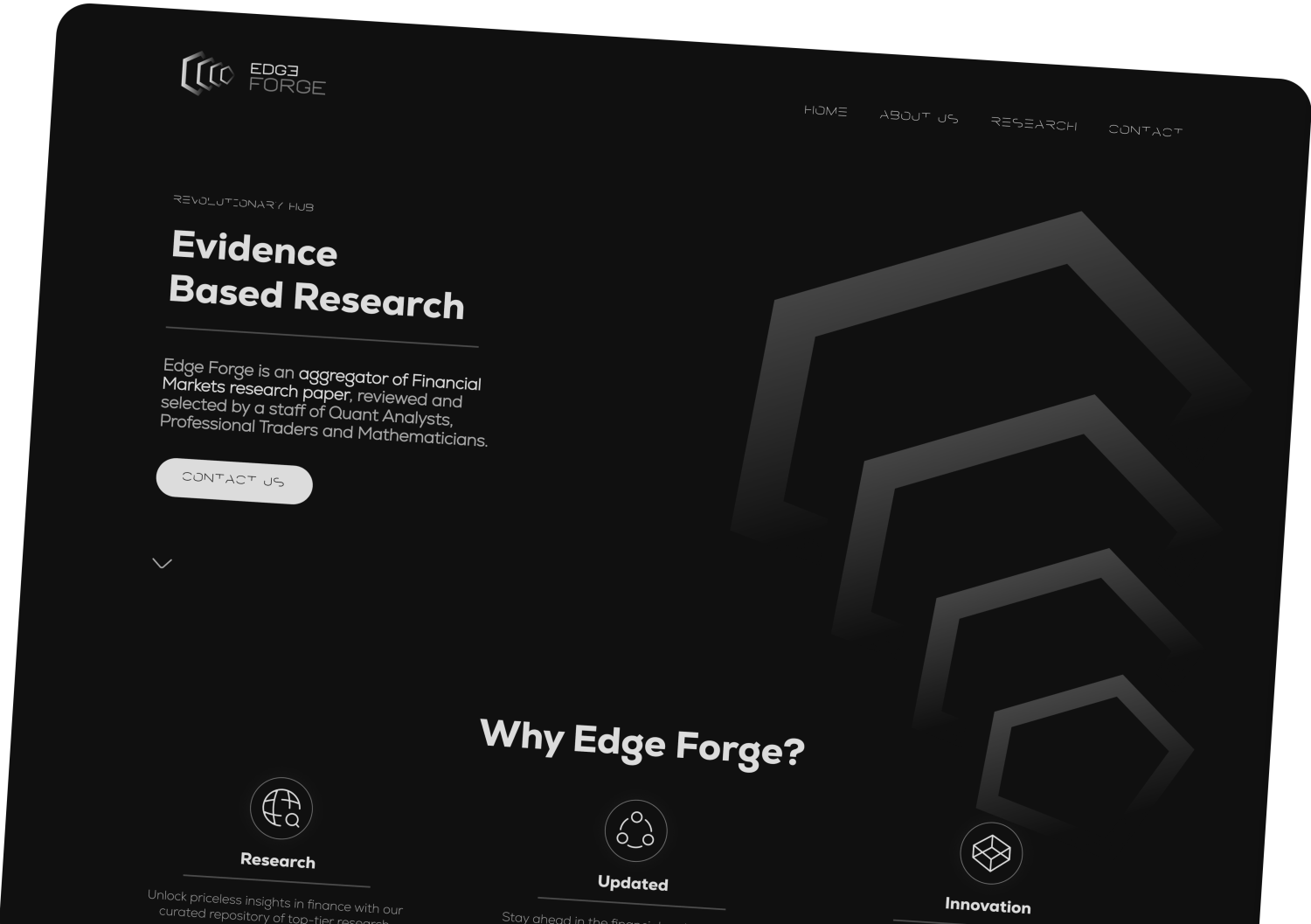 Edge Forge: Curated Financial Market Insights